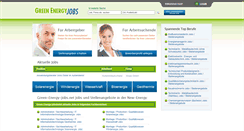 Desktop Screenshot of green-energy-jobs.net